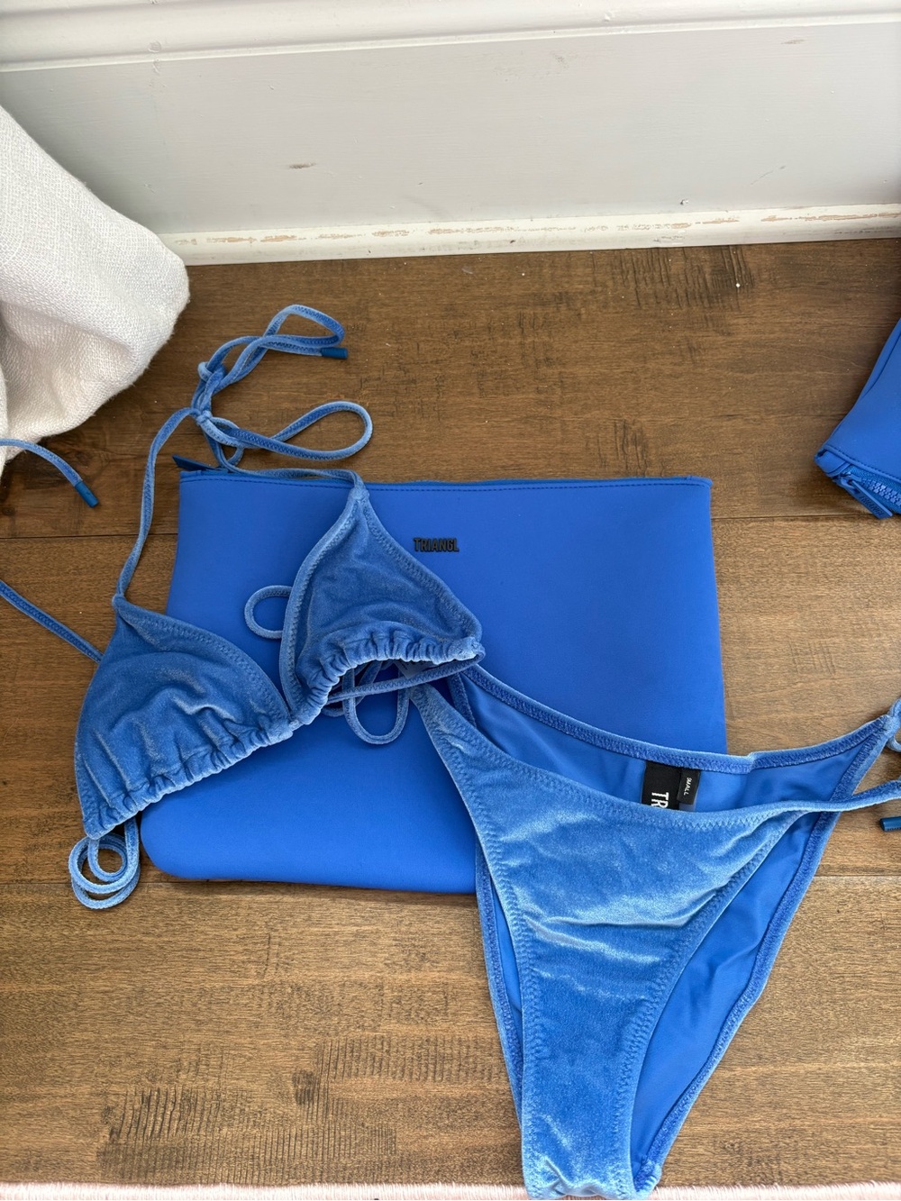 BLUE TRIANGL SUIT💙💙💙adorable